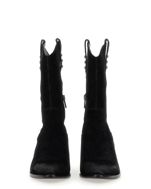 Ash Black Hooper Boots