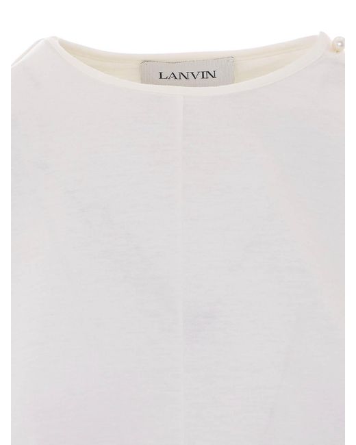 Lanvin White T-Shirt