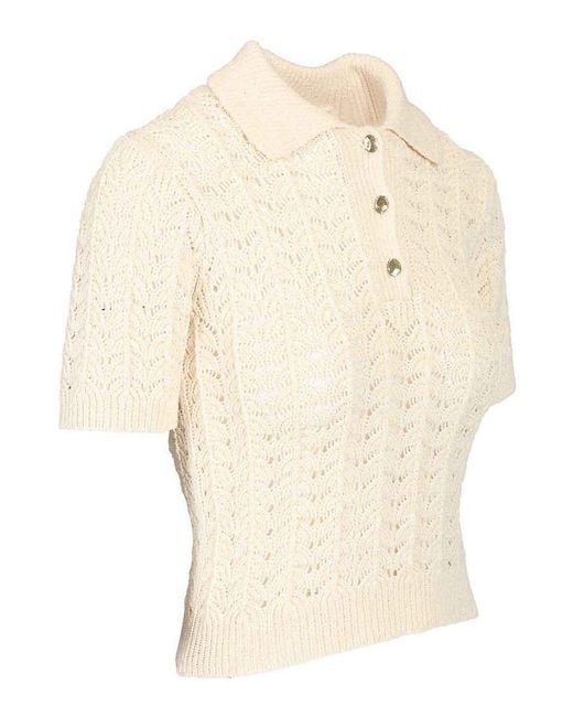 Forte_forte Natural Elegant Polo Shirt