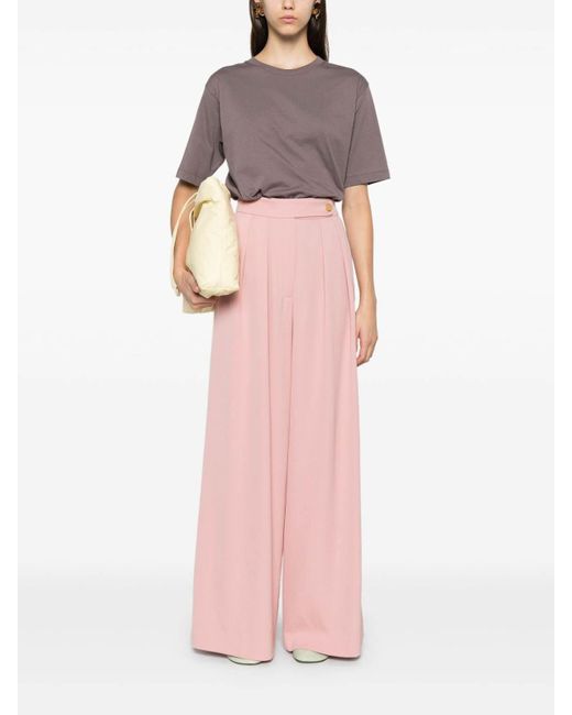 Dries Van Noten Pink Casual Pants