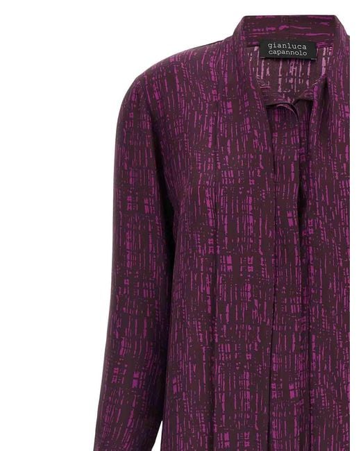 Gianluca Capannolo Purple Katherine' Shirt