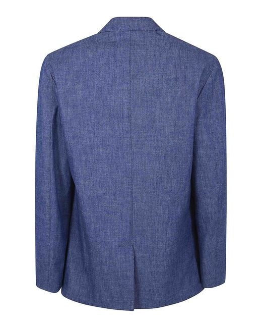 Boglioli Blue Denim Jacket for men