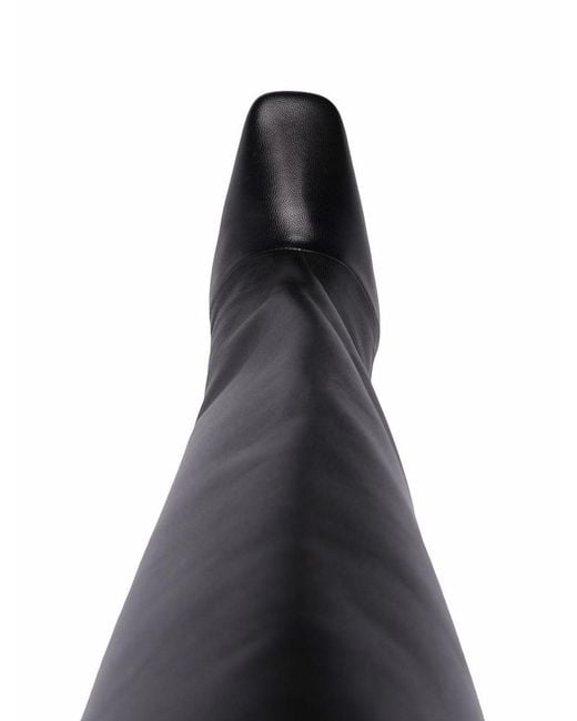 Coperni Black Square Toe Boots