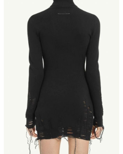 MM6 by Maison Margiela Black Short Dress