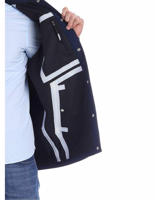 KENZO Blue Paris Jacket for men