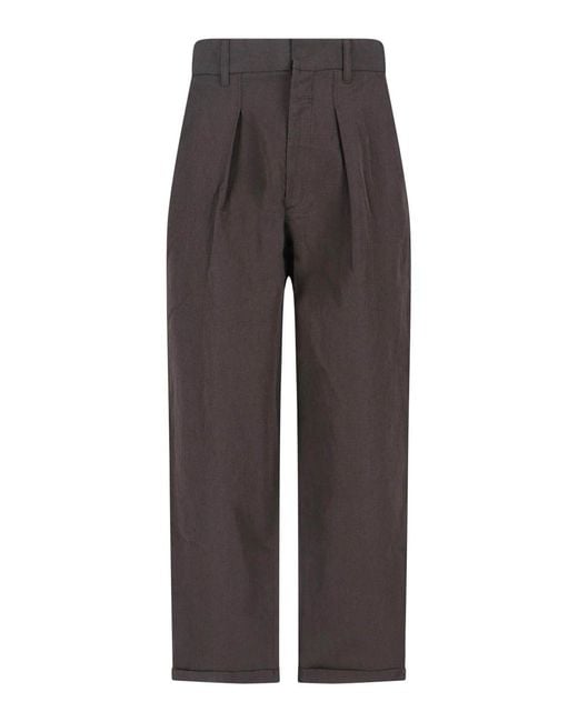 RANRA Gray Tailored Trousers for men