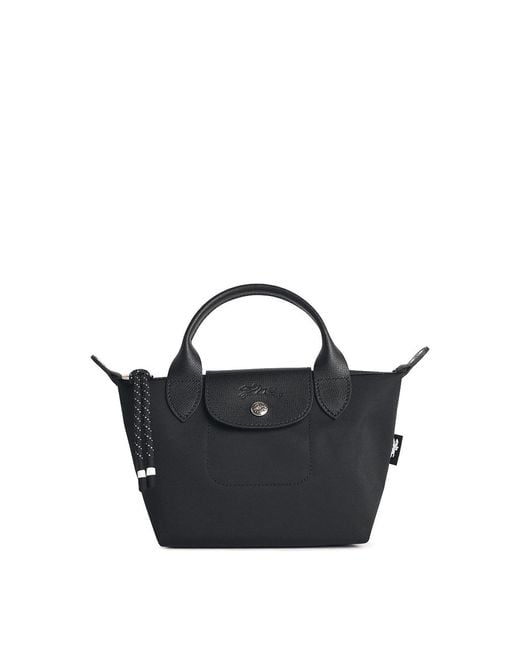 Longchamp Black Bag With 'Xs Le Pliage Energy' Handle
