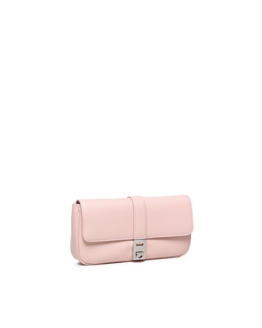 Ferragamo Pink Gancini Shoulder Bag