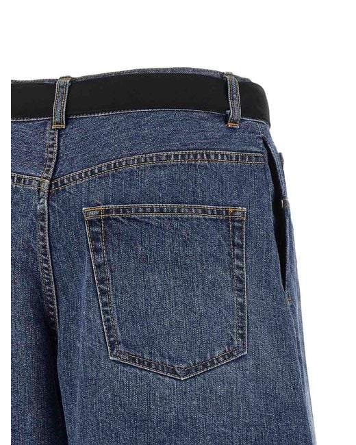 Sacai Black Wool Insert Shorts