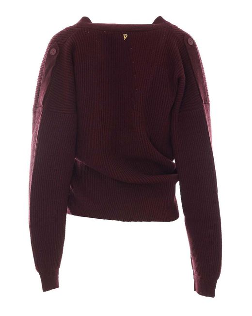 Dondup Purple Cardigan