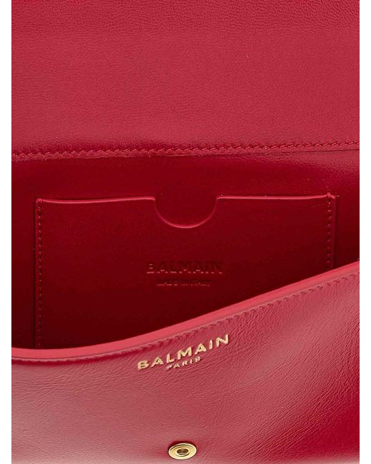 Balmain Red Wallet Chain