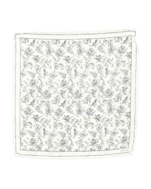 Golden Goose Deluxe Brand White Foulard