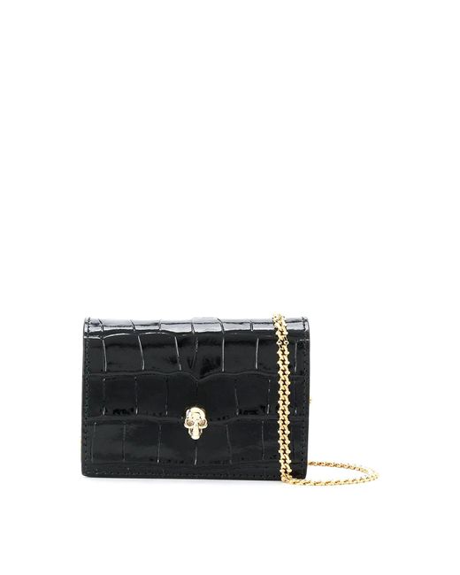 Alexander mcqueen cheap wallet on chain