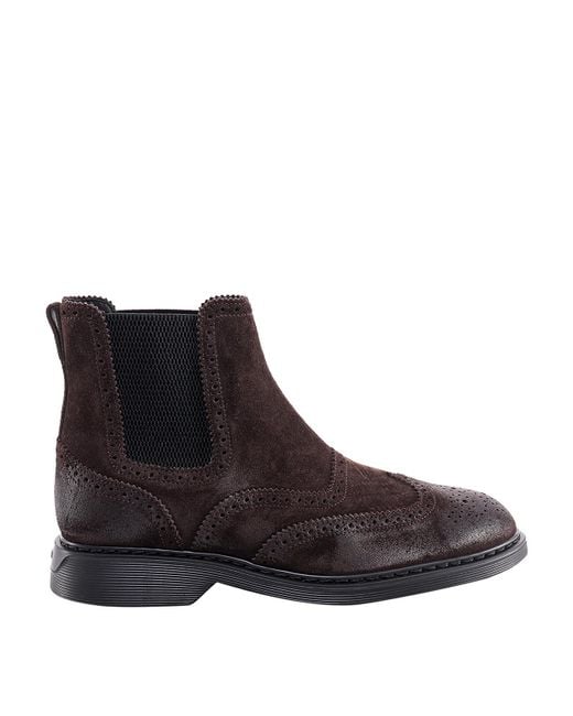 Hogan Black H576 Boots for men