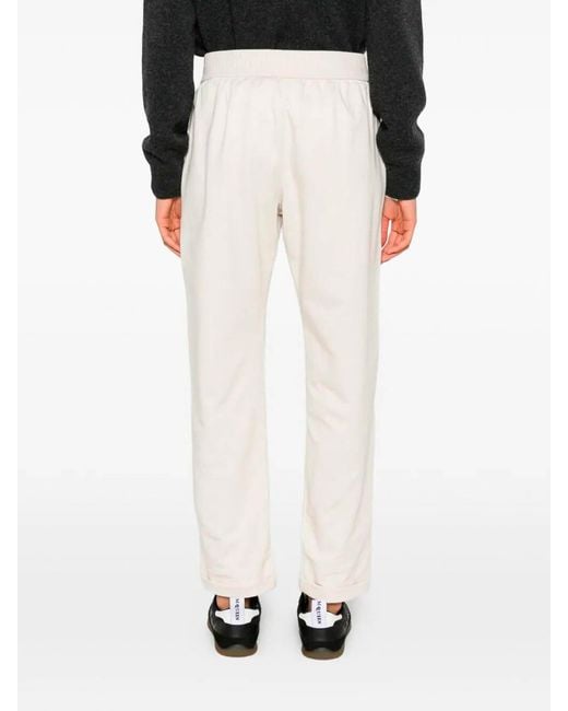 Brunello Cucinelli White Track Pants