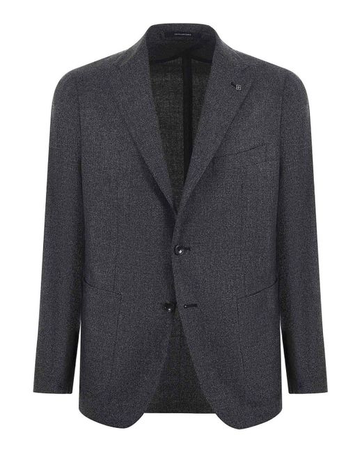 Tagliatore Black Jacket for men
