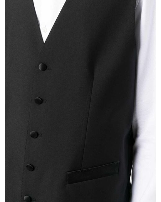 Dolce & Gabbana Black 3 Piece Suit for men
