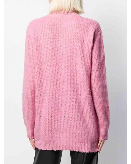 MSGM Pink Ter Knit