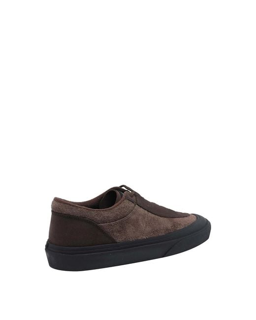 Stone Island Brown Logo Sneakers for men