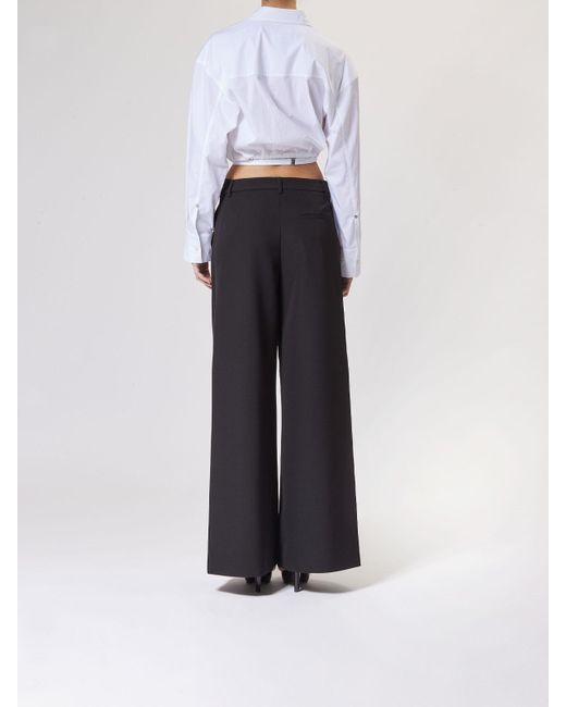 Moschino Gray Wide Pants