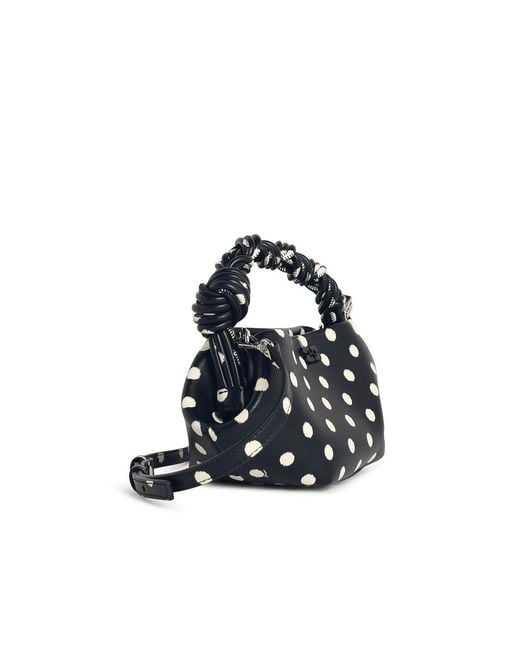 Ganni Blue Bou Mini Bag