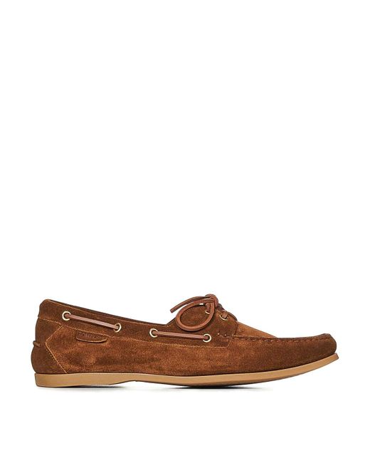 Tom Ford Brown Robin Tobacco-Colored Suede Loafers for men