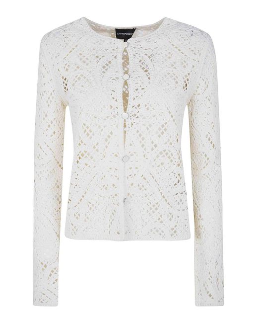 Emporio Armani White Blazer