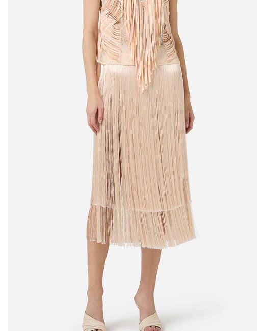 Elisabetta Franchi Natural Skirt