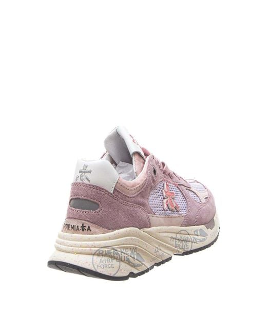 Premiata Pink Sneakers