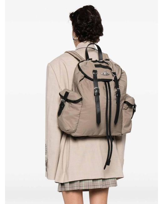 Vivienne Westwood Gray Backpack for men