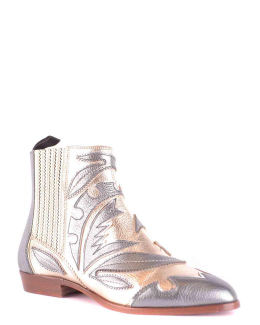 Santoni Pink Booties