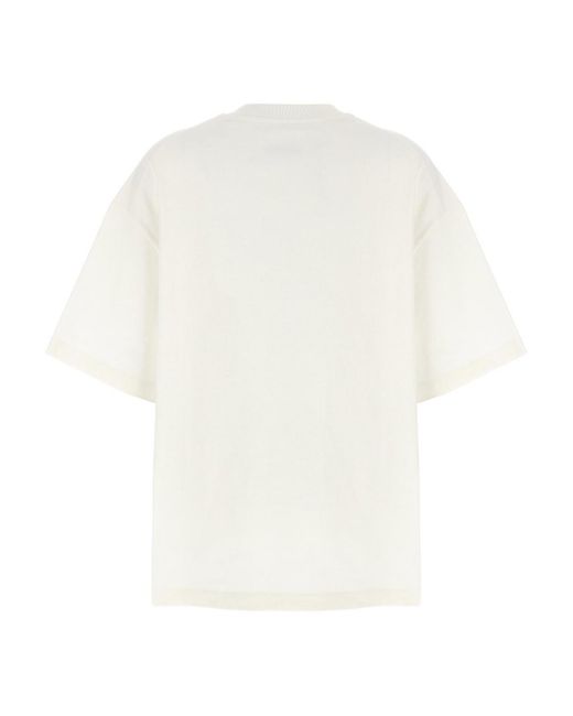 Jil Sander White Relaxed Fit T-Shirt