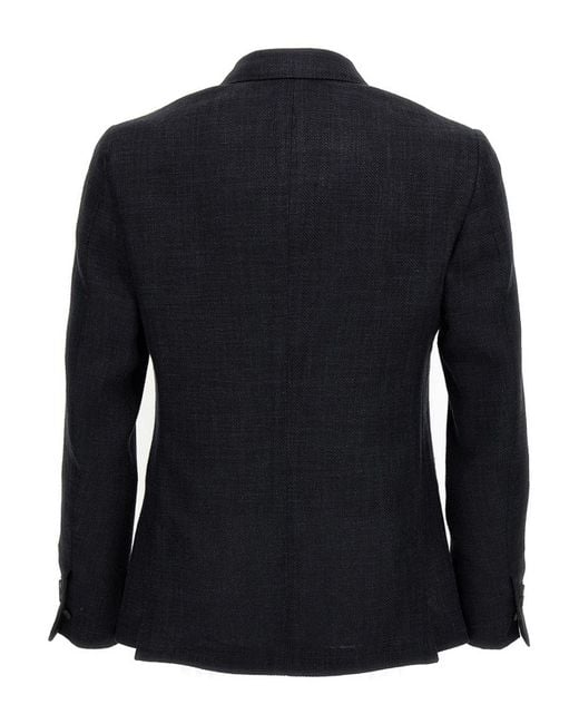 Maurizio Miri Black Sam Blazer Jacket for men