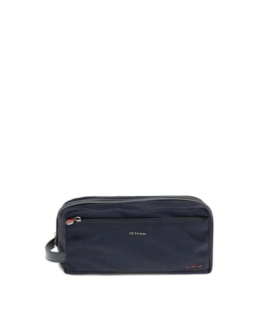 Kiton Blue Beauty Case for men