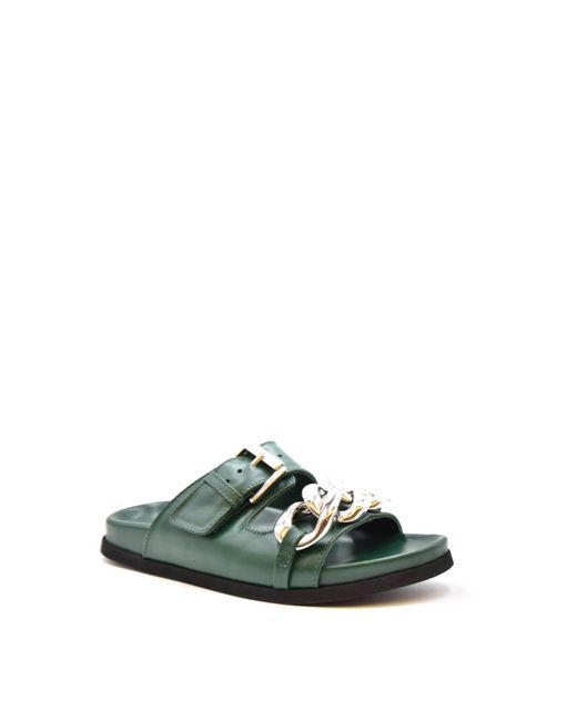 N°21 Green Sandals