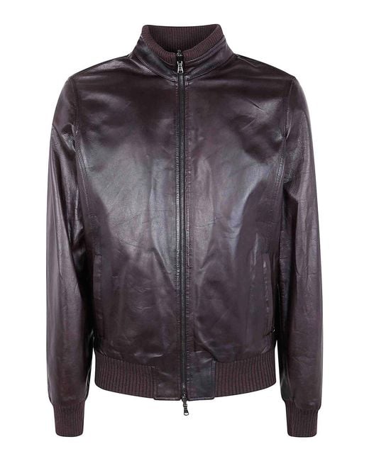 Barba Napoli Gray Fox Reversible Jacket for men