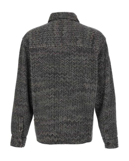 Missoni Gray Caperdoni Shirt for men