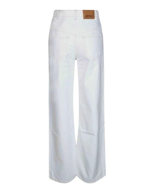 Isabel Marant White Lemony Pants