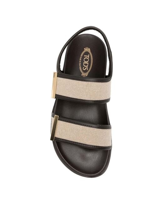 Tod's White Slingback