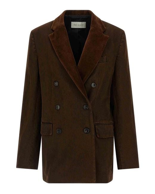 Dries Van Noten Brown Befya Blazer