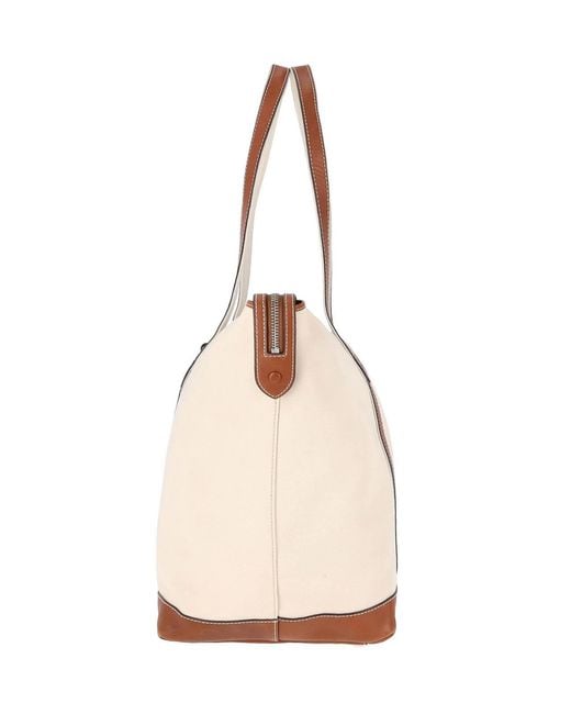 Polo Ralph Lauren Natural Canvas Tote Bag