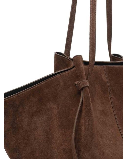 Yuzefi Brown Large Mochi Shoulder Bag