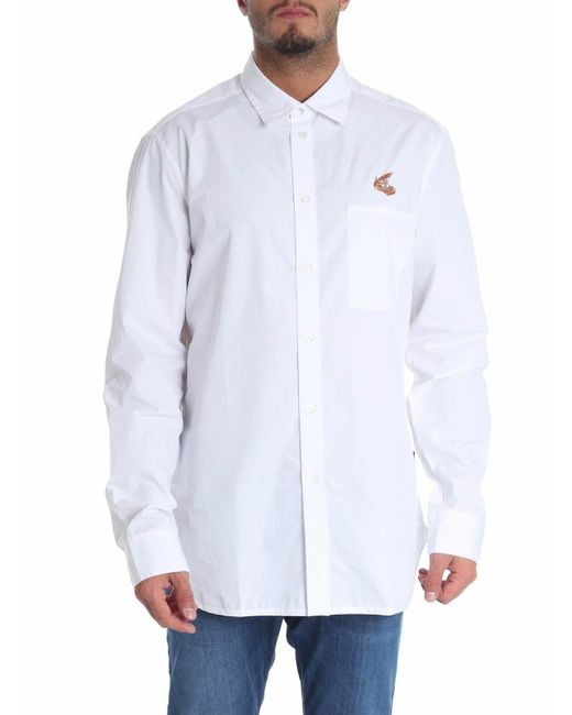 Vivienne Westwood White Shirt With Patch Pocket for men