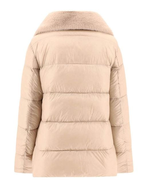 Herno Natural Zippered Cotton Clothes