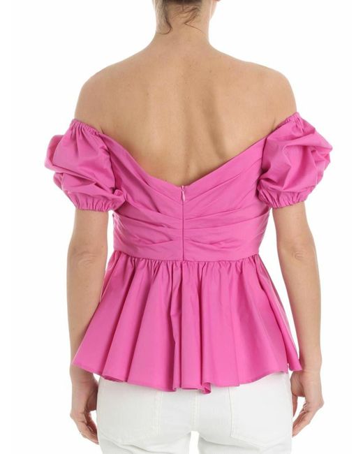 Vivetta Pink Cross Top