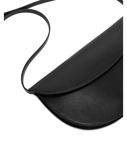 Jil Sander White Curve Leather Wallet