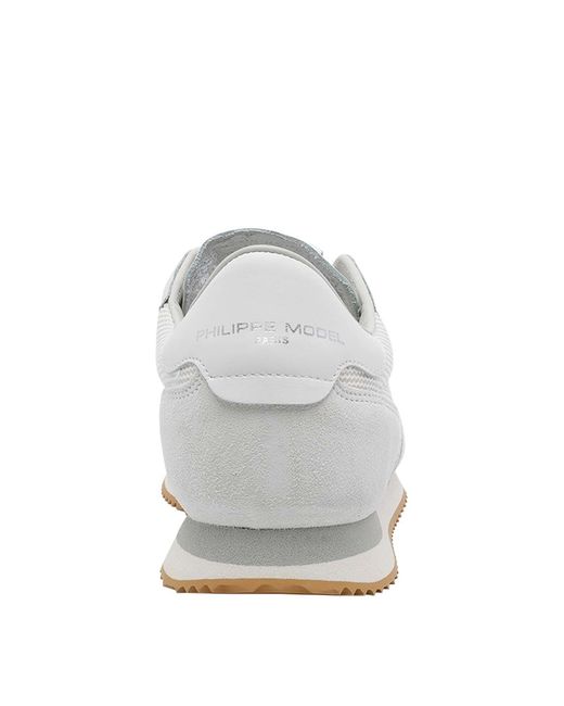 Philippe Model White Blville Low Sneakers for men
