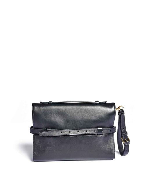 Moschino Gray Belt Pochette
