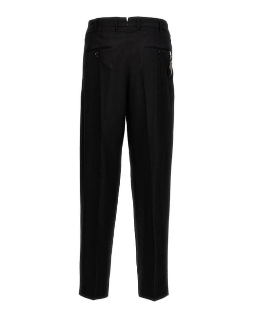PT Torino Black Casual Pants for men