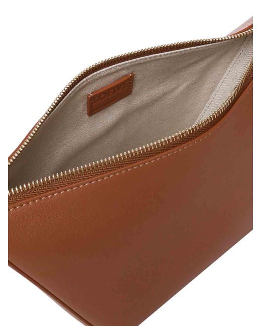 Mini Borsa A Tracolla di Loewe in Brown
